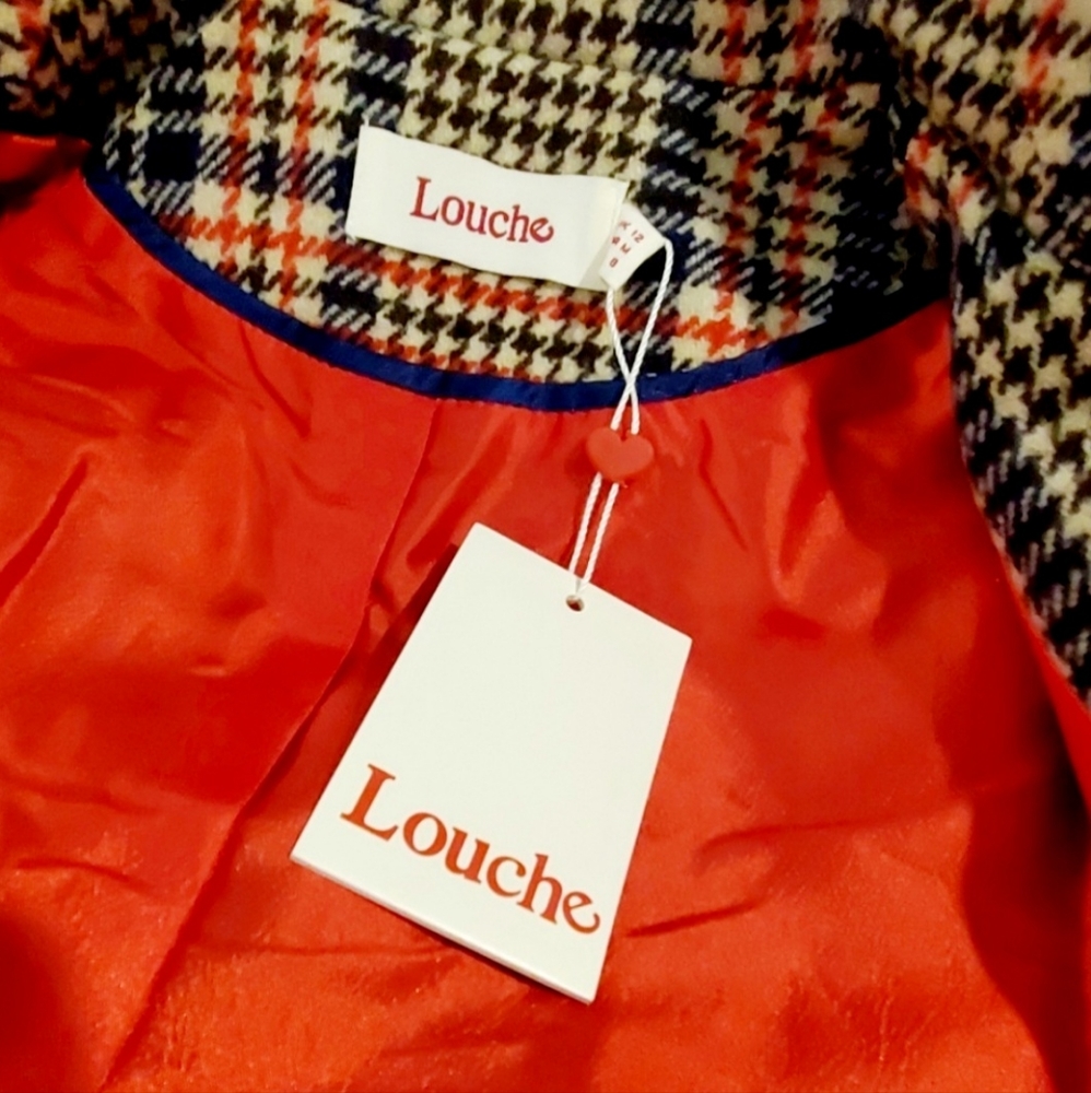NWT Modcloth Louche English Pea Coat - Picture 6 of 9